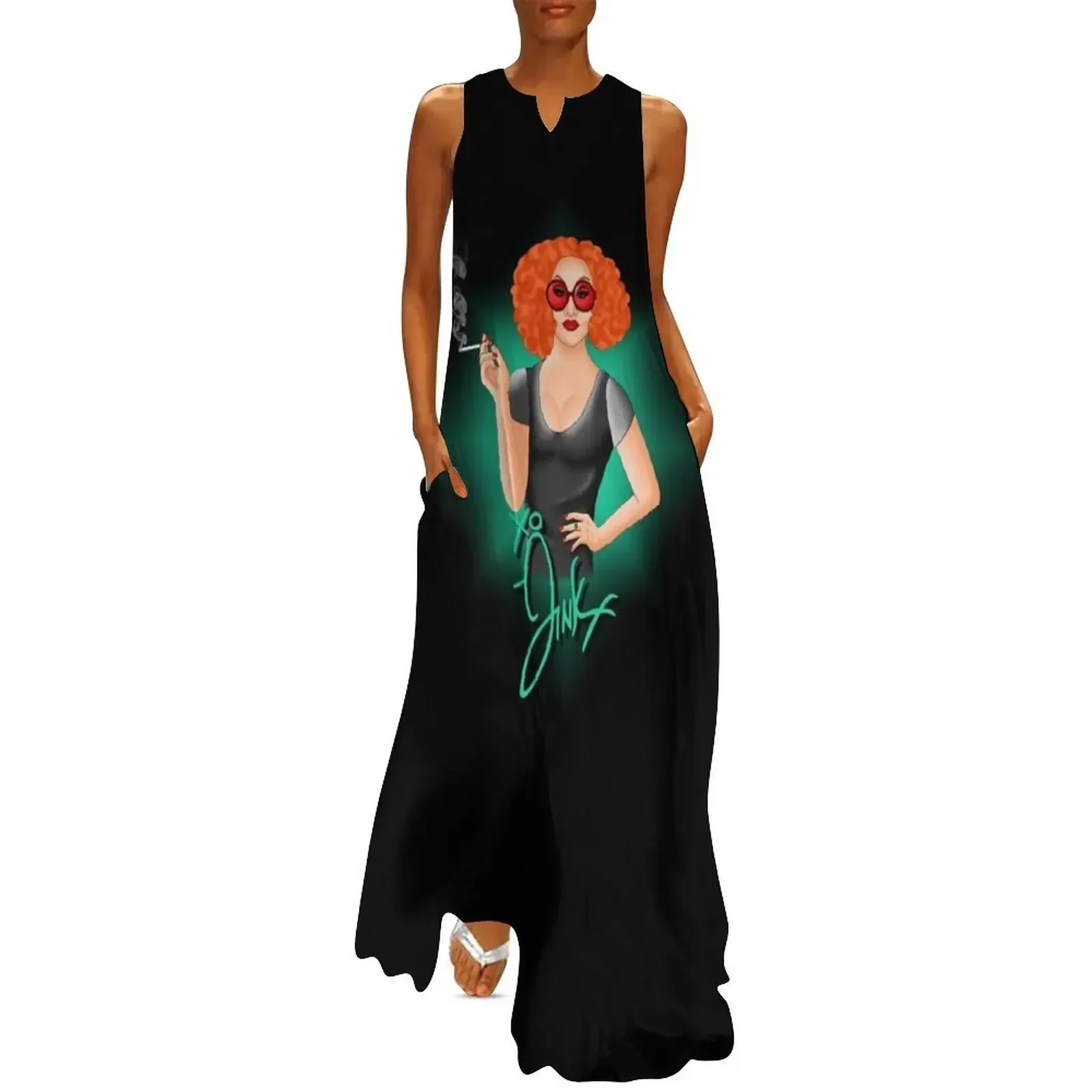 

Jinkx Monsoon - smoke Long Dress summer dress woman 2025 Woman fashion luxury dresses luxury woman party dress