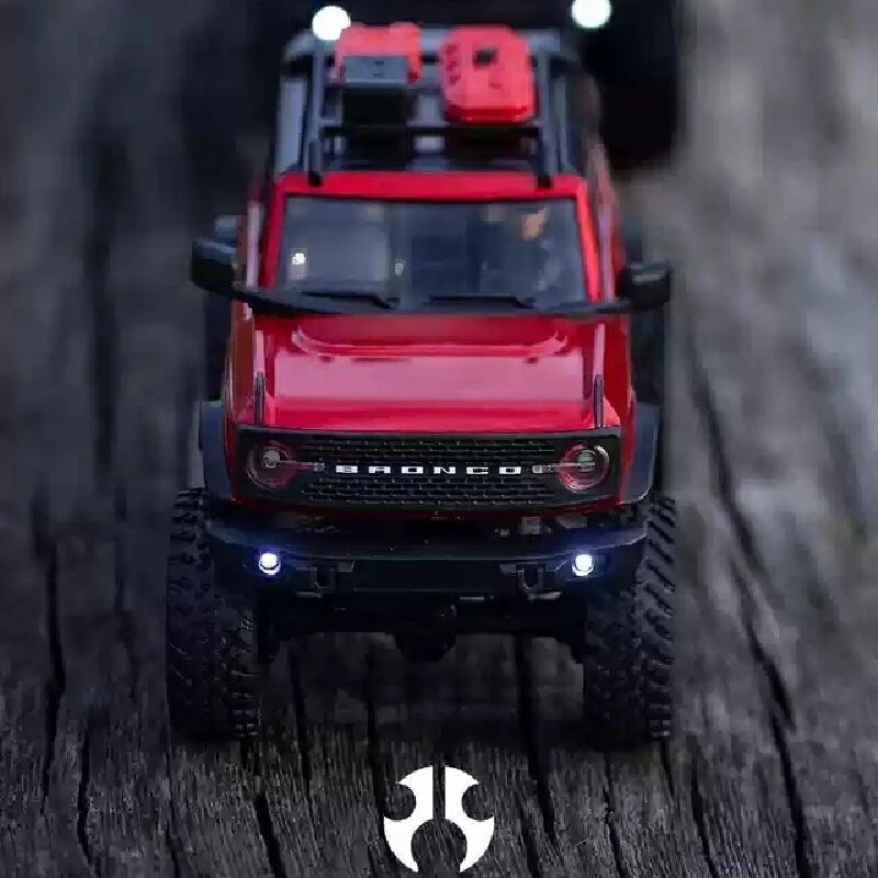 Axial SCX24 1/24 Bronco 4WD 2,4G RC coches ABS carcasa dura simulación Control remoto escalada eléctrica todoterreno vehículo modelo regalo