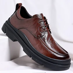 Men Dress Shoes lace up oxfords Patent Leather Luxury Fashion Groom Wedding Shoes Men outdoor italian style Oxford Shoes men