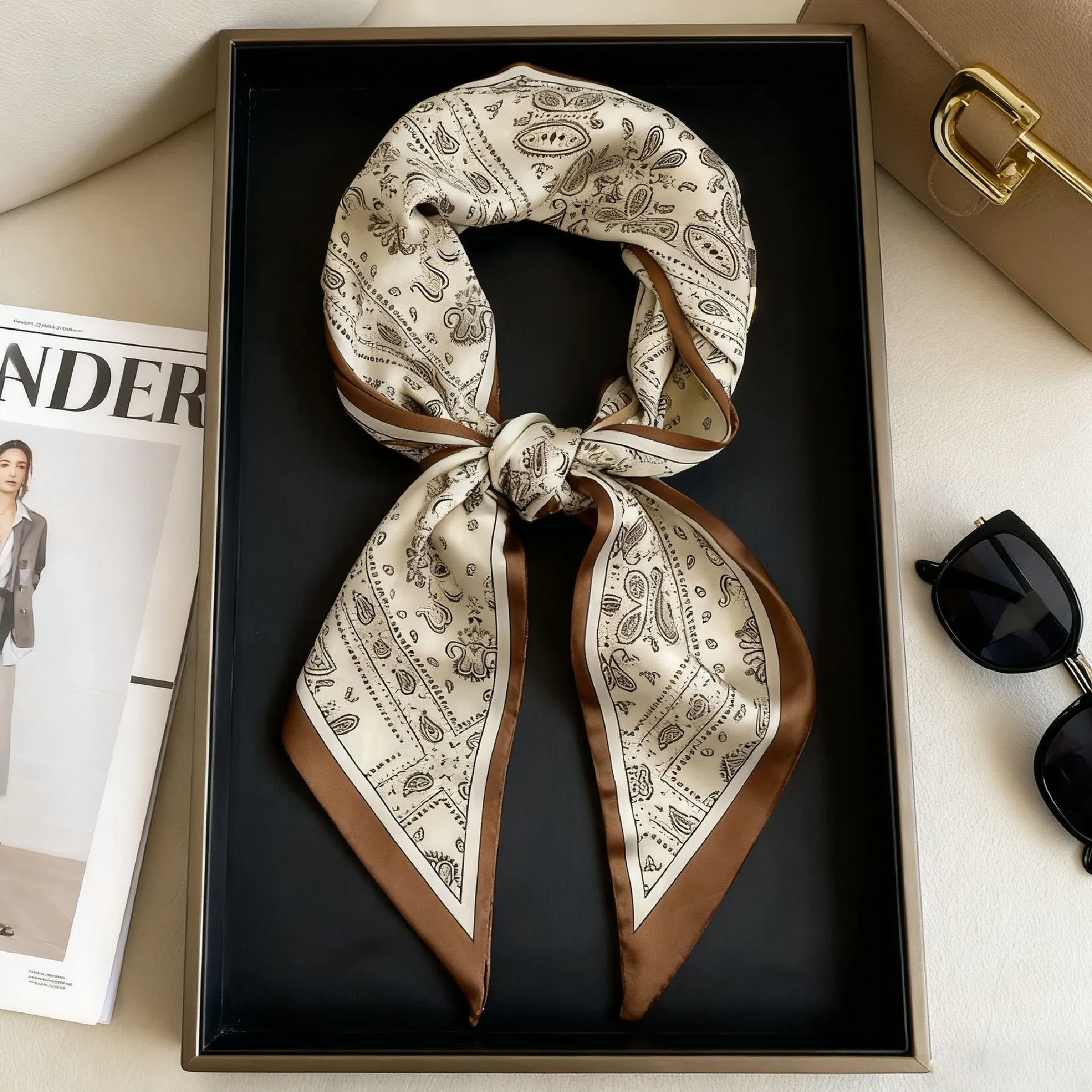 Lenços de pescoço longos de lu - Luxury Bags Duffle avaliação e preço