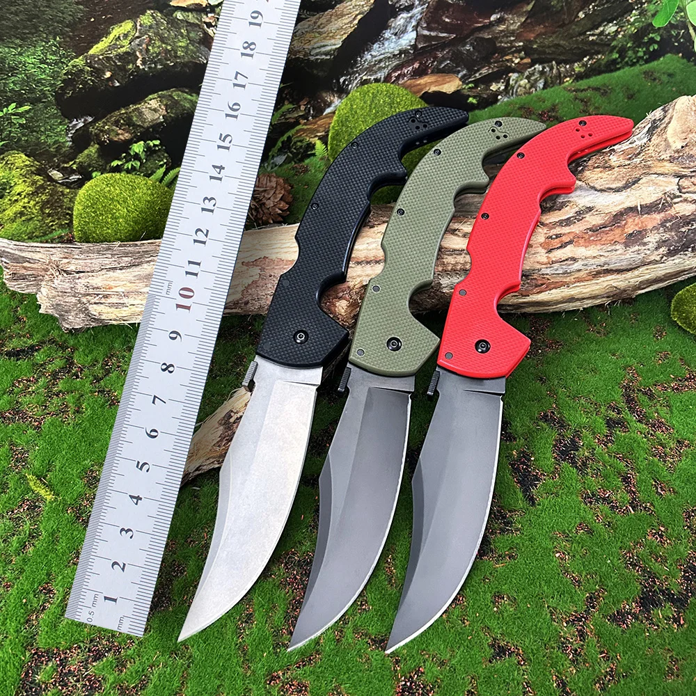 

Large Cold Knife Outdoor Camping Folding Hunting Swiss Army Knife Military Tactical Survival Knive EDC Utility Self Defense Tool