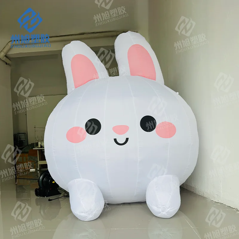 

Theme Activity Inflatable Cute Rabbit Easter Day Yard Inflatables Decorations For Kids Gifts