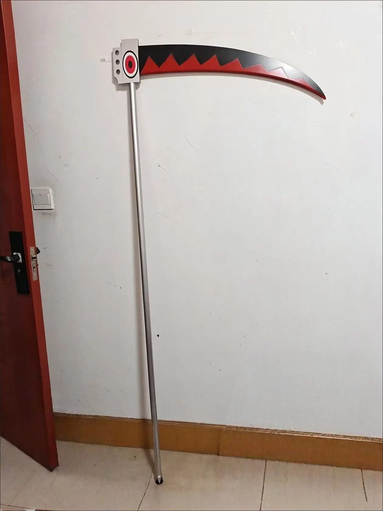 Maka Albarn Cos Sickle Weapons Anime Soul Eater Cosplay Prop Handmade Prop Halloween Christmas Party Costume Accessories 3