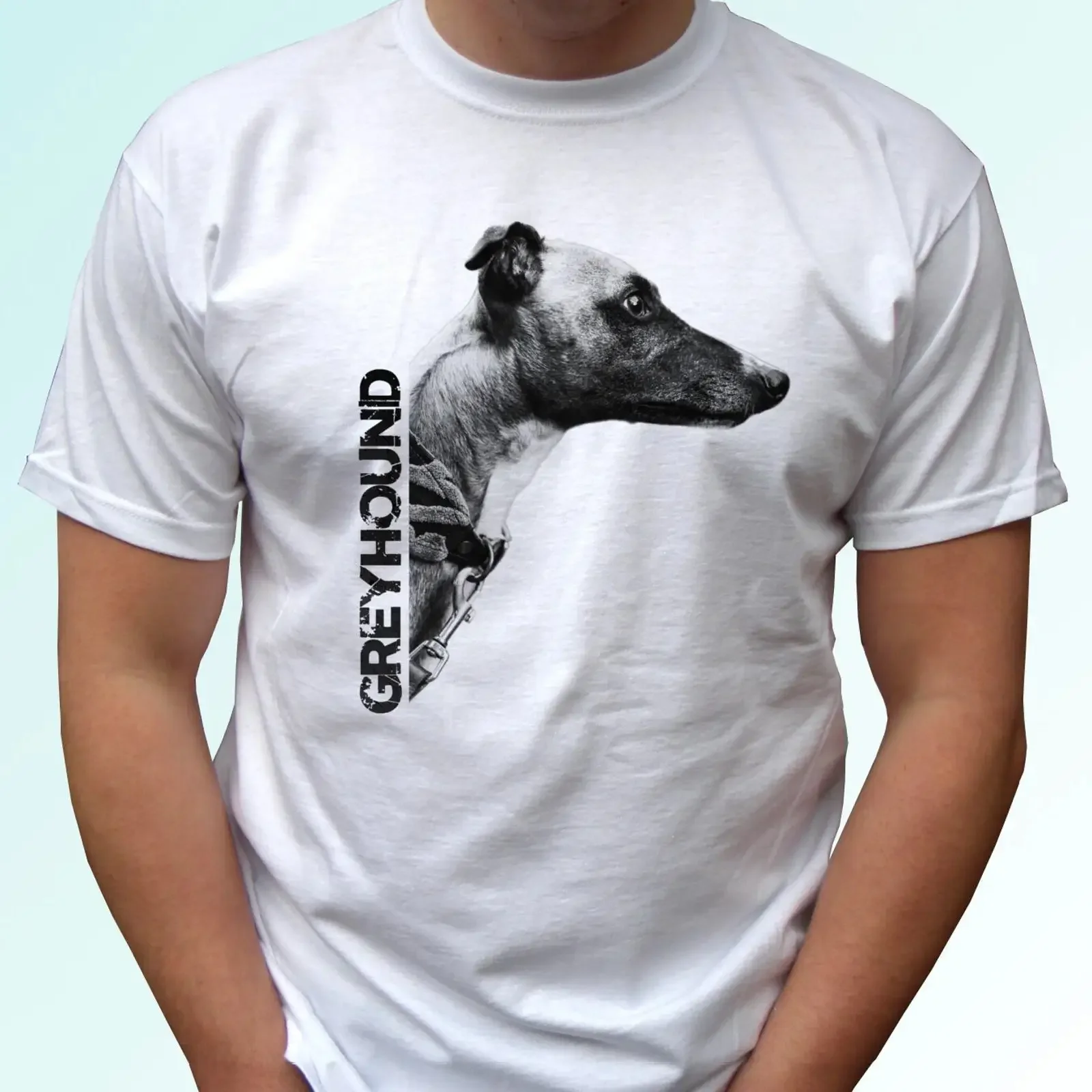 Windhund T Shirt Hund Tier Top Haustier Geschenk Herren Damen Kinder Baby Größe vintage Washed Stretched Breathable streetwear