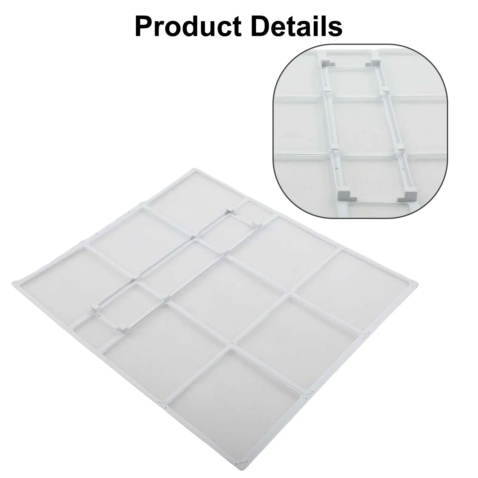 

For Hisense AC Filter Screen Anti Dust Protection Mesh Indoor Air Outlet Cover Plastic Replacement Parts Accessories