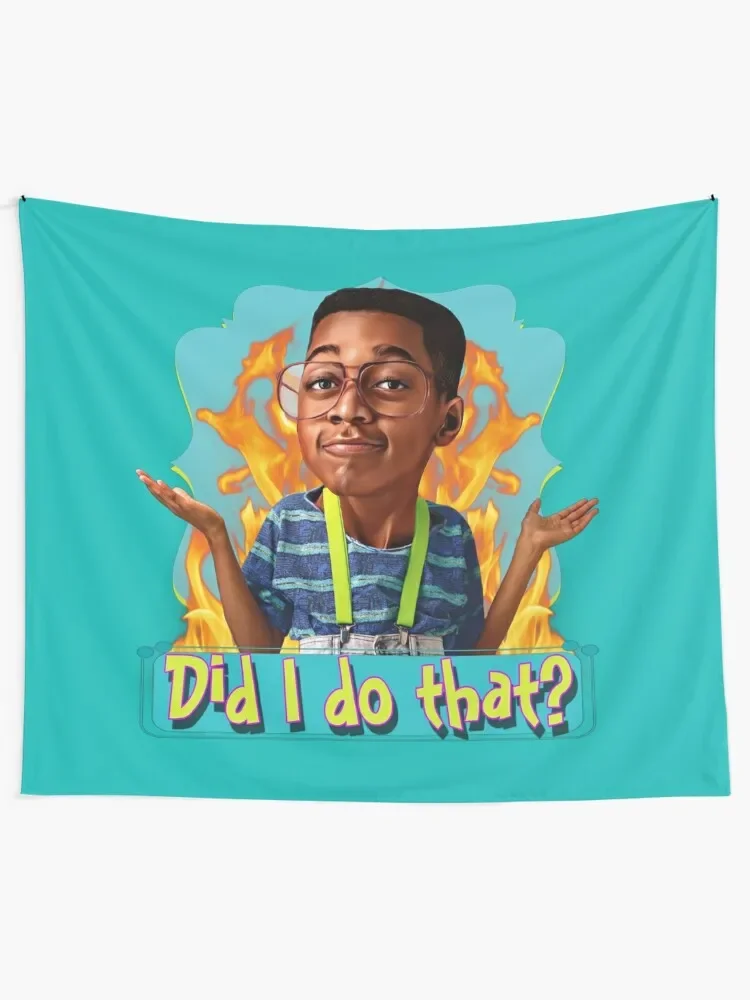 Steve Urkel- Did I do that? Tapestry Wall Hanging Decoration For Bedroom Nordic Home Decor Room Decoration Aesthetic Tapestry