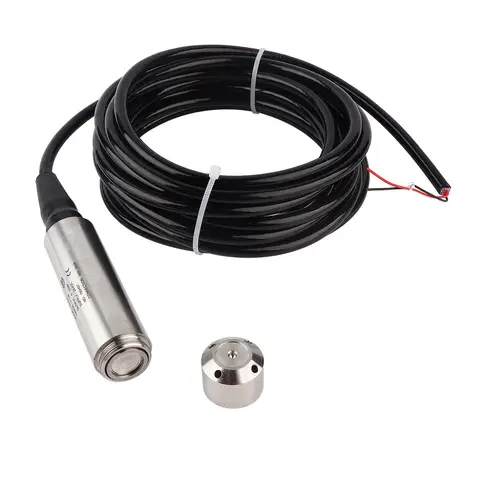YB2JF Liquid Level Transmitter 5m Cable Water Liquid Level Sensor Detector 12V-32VDC 4-20mA