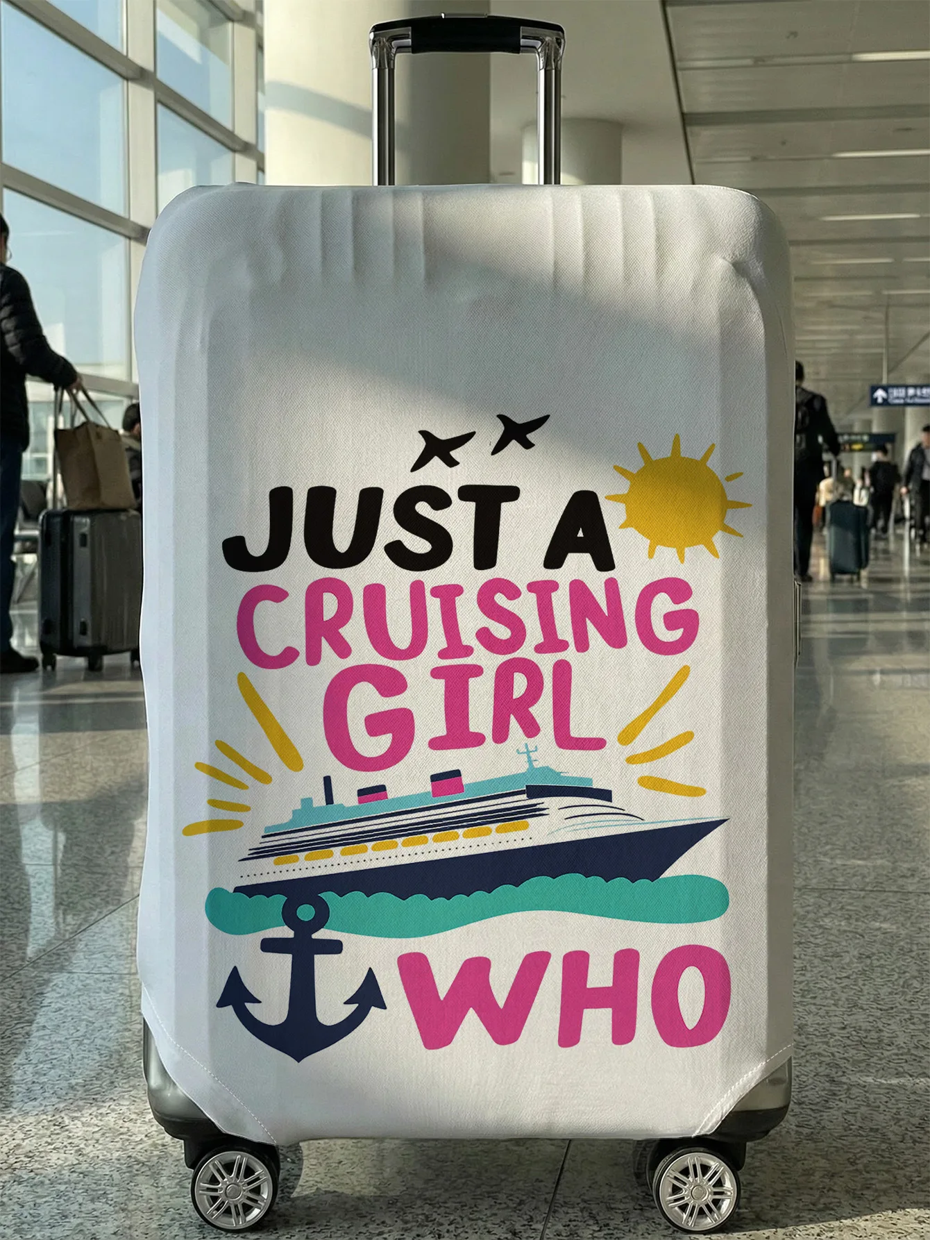 

Cruise travel luggage protection cover, suitable for 18-32 inch luggage covers, luggage handle gloves, travel accessories