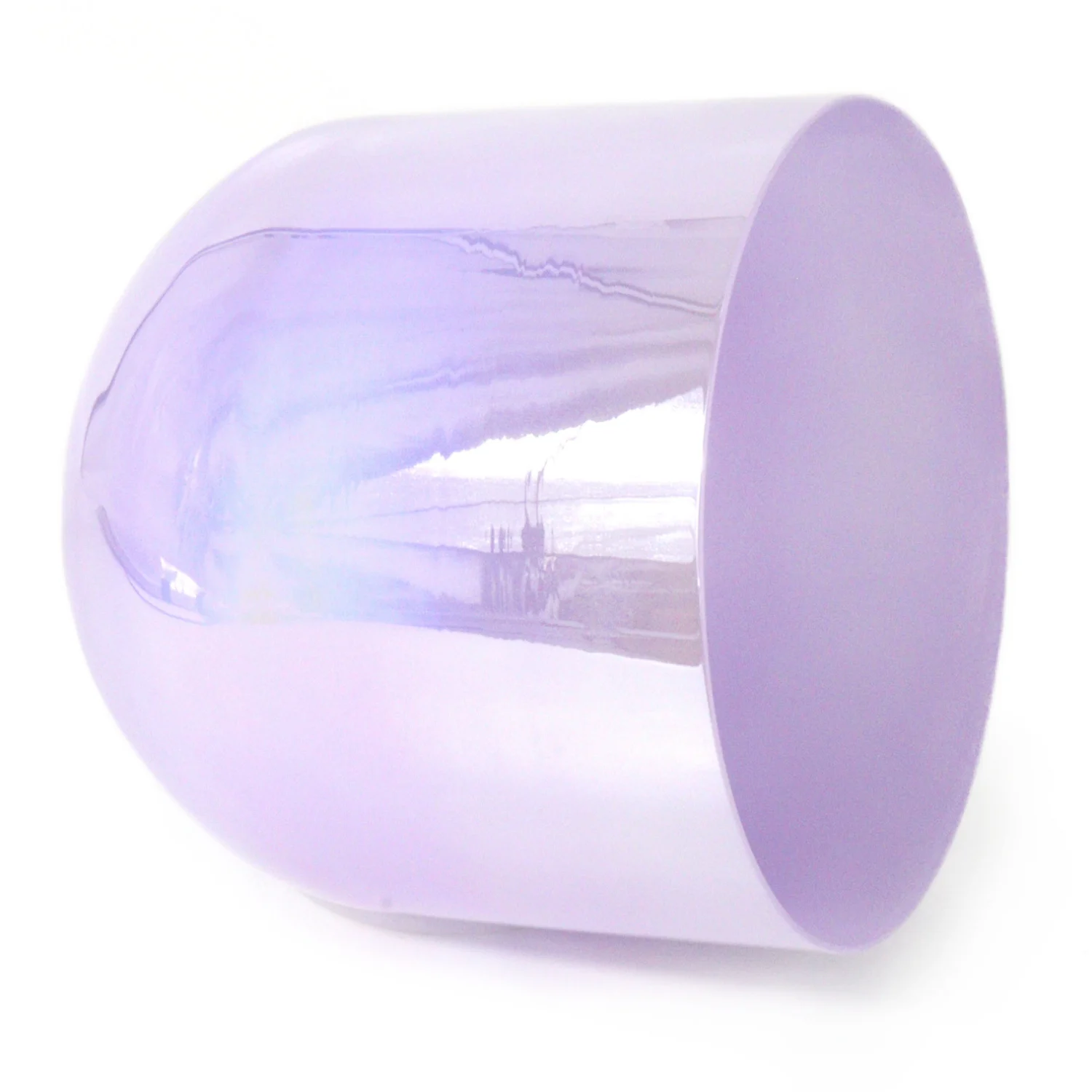 432Hz Purple Angel Aura Crystal Singing Bowl, Crown Chakra Balance Sound Bowl for Sound Bath, Spiritual Healing & Meditation