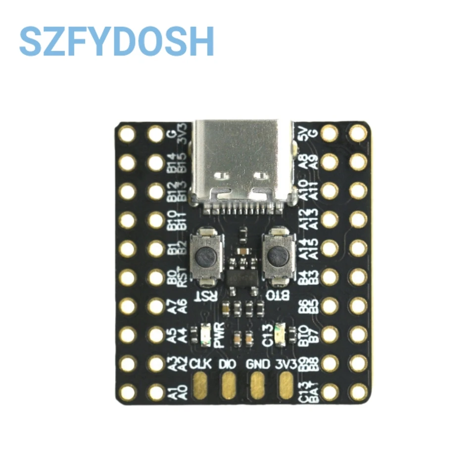 STM32F103C8T6 Mini Imported Original Chip Single Chip Ch340 ARM Architecture Minimum System Board