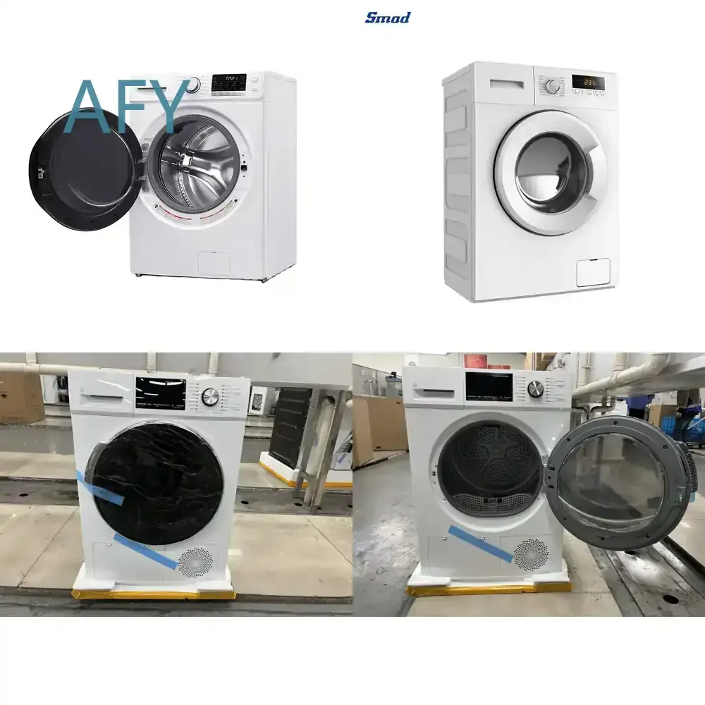 Smad for DWF-12A14LBMUW 12kg Automatic Front Load Washing Machine for Home Family Use Professional Laundry Appliance Cheap