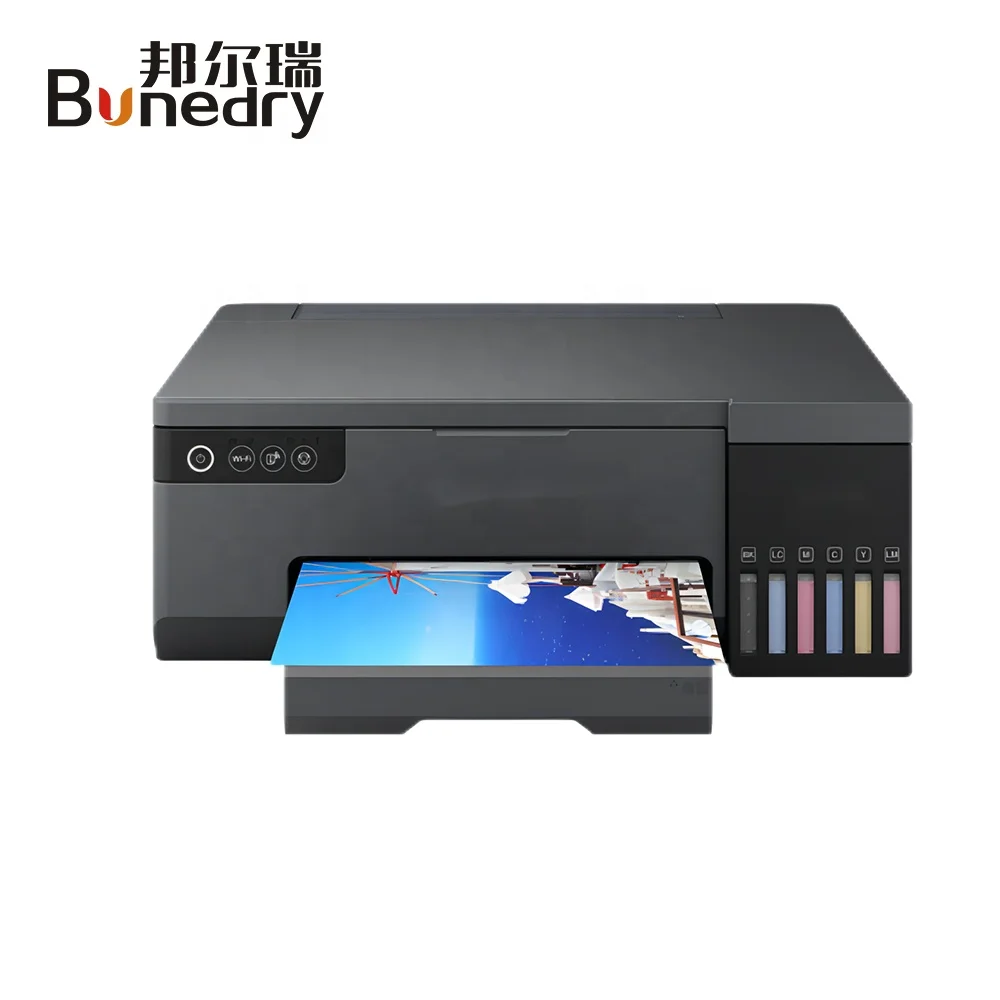 Original brand newL805 L8058 Six-Color High-Speed Ink Box-Type Inkjet Continuous Supply Photo Printer Color Network Wireless WiF