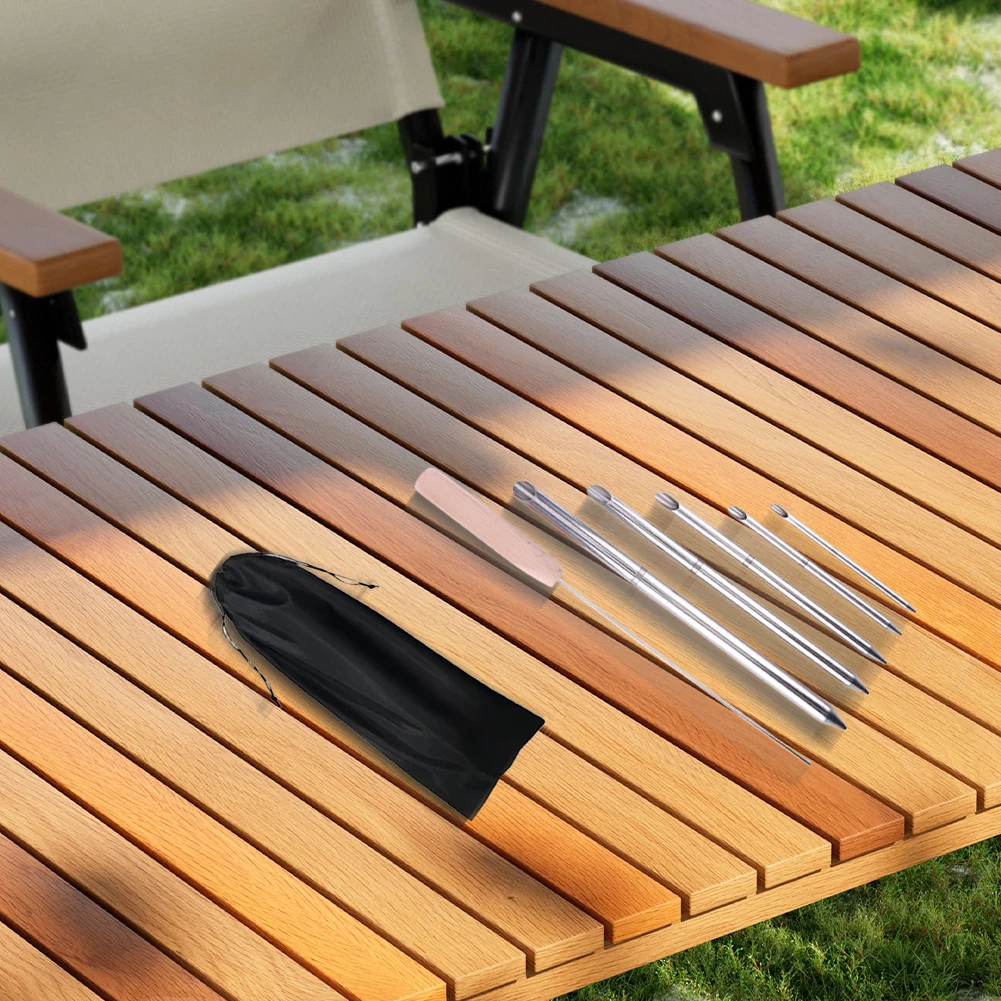 6Pcs/set Stainless Steel Rigging Accessories Outdoor Activities Multiple Sizes Rope Splicing Tool Kit Rope Splicing Tool For DIY