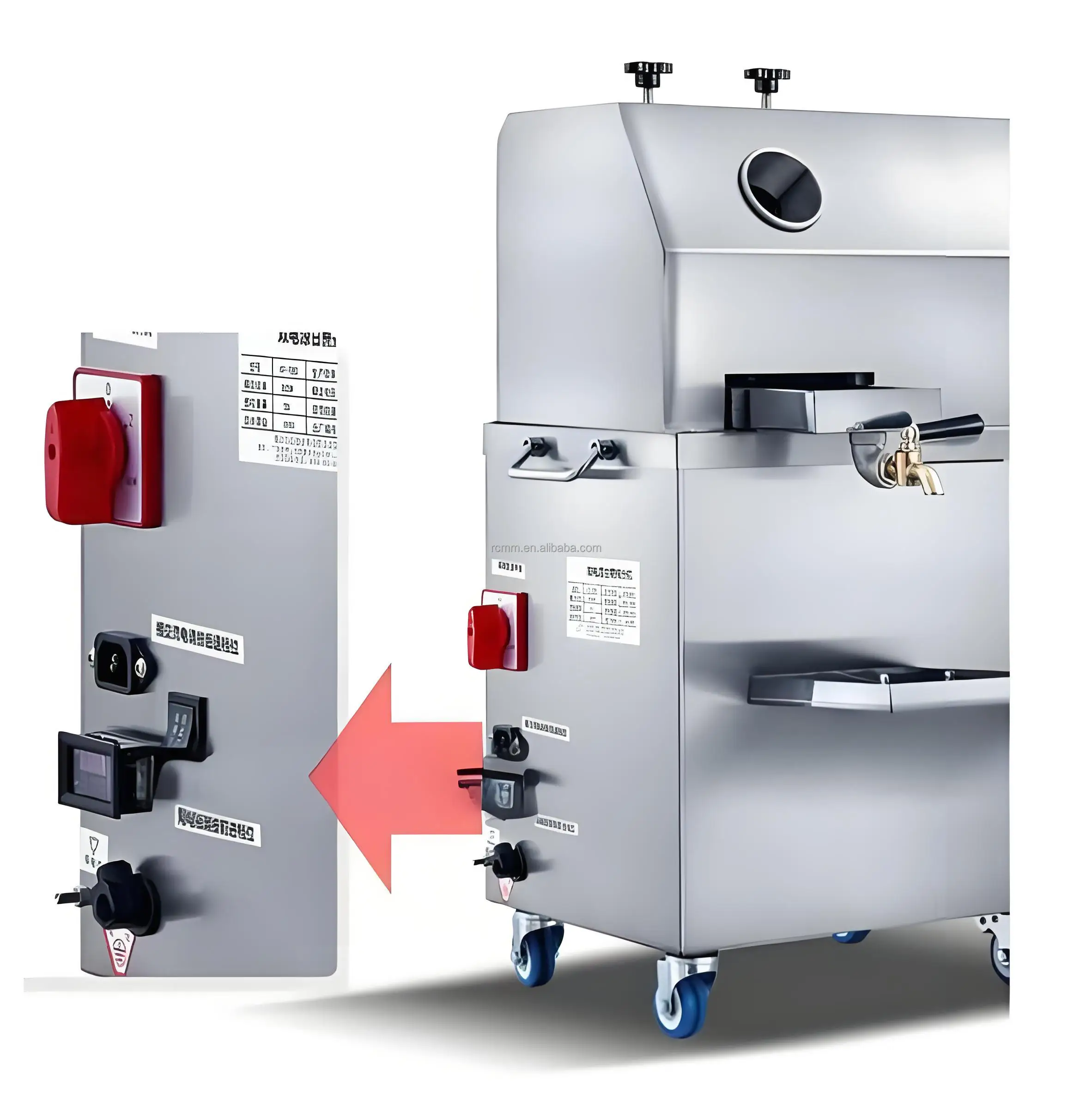 Novo portátil de aço inoxidável comercial espremedor de cana de açúcar máquina espremedor de cana de açúcar para varejo industrial para a cozinha