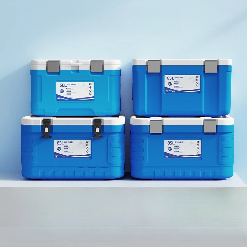 Large Capacity Takeout Food Cold Chain Insulated Refrigerated Box Commercial 65L Car Outdoor Portable Delivery Insulated Box