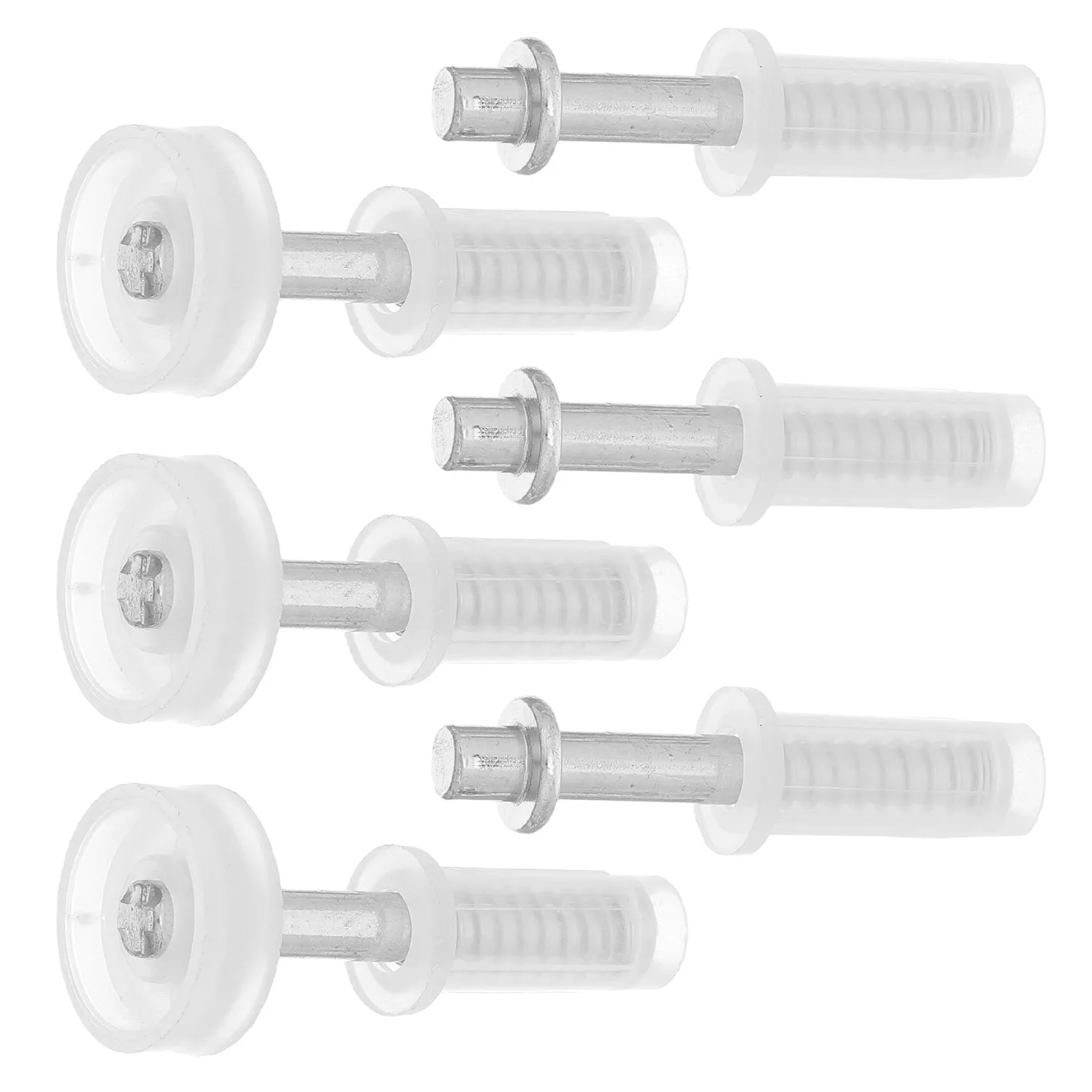 

6pcs Bifold Door Top Guide Wheels Plastic For Closets Pantries Laundry Rooms Stainless Steel Bifold Door Top Pivot Hinge