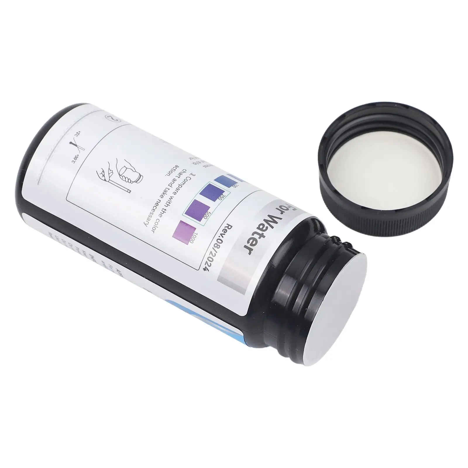 

0-425 PPM Тест-полоски Надежные полоски Тест 0-425 мг/л (50 испытаний всего подсчета аквариума) Твердомерный комплект