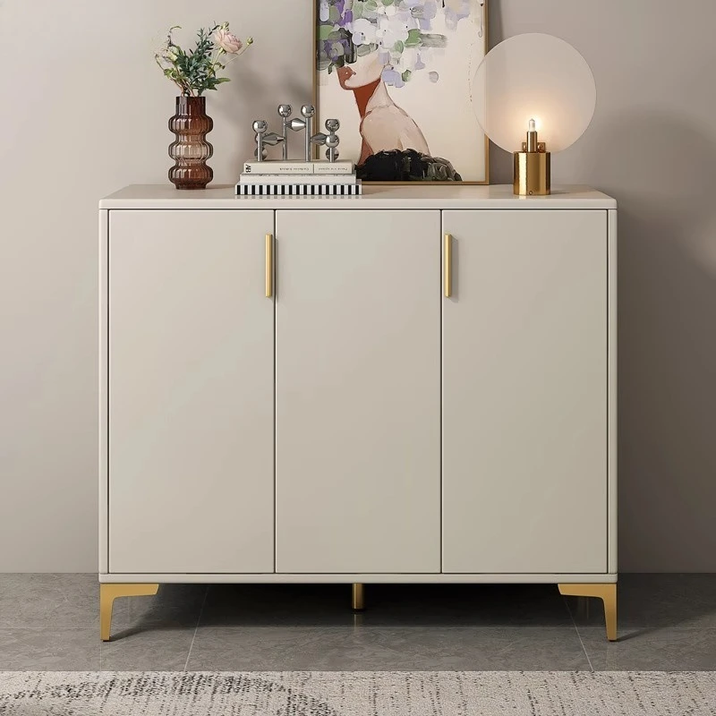Shoe cabinet, household door storage cabinet integrated against the wall to enter the door, indoor rental room multi-layer shoe