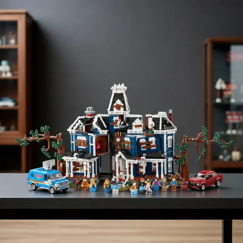 

11370 2593 детали MOC Конструктор «Дом Крила» по мотивам сериала, архитектурная модель, подарки для детей на день рождения, сувениры для гостей, праздничные подарки