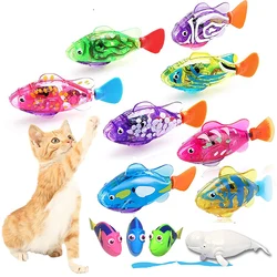 New Funny Swimming Electronic fish Activated Battery Powered Toy  Pet for Fishing Tank Decorating toys