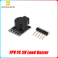 Matek Lost Model Beeper Flight Controller 5V Loud Buzzer with Built-in MCU for FPV Drone, Multicopters RC Quadcopter Tracking