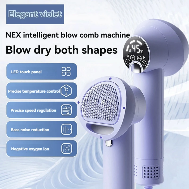 Pet Supplies Pet Products Dog Grooming Pet Hair Dryer for Small Animals Blow Dryer Small Cat Dog Hair Dryer White-A50M