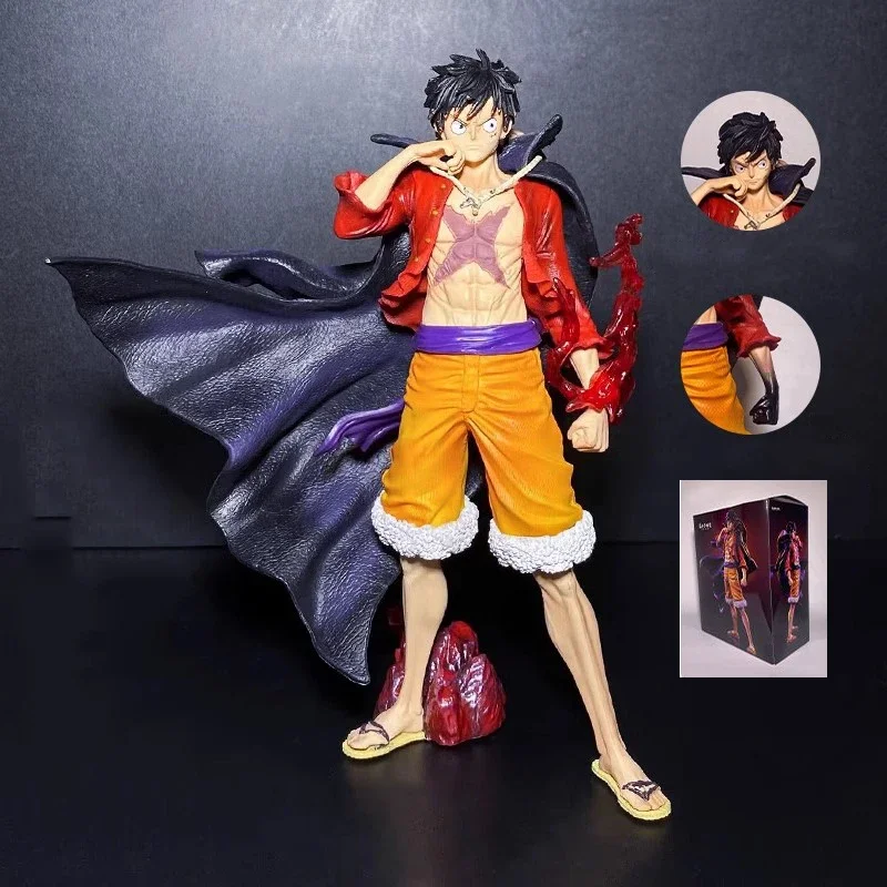 21CM Luffy One Piece Figures Four Emperors Monkey D Luffy Action Figures Third Bullet Anime PVC Collection Model Toys Doll Gifts