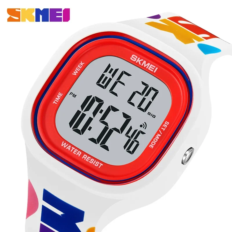 Skmei 2290 legal vitalidade cronômetro digital esportes relógios masculino moda 5bar relógio de pulso à prova dwaterproof água para adolescentes meninos e meninas