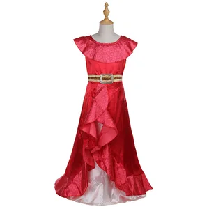 Aurora traje cosplay para meninas, traje de princesa, roupa de luxo, melhor presente de festa de aniversário, avalor, vestido, anime role play 6 principais vendas boneca elena de avalor - №5