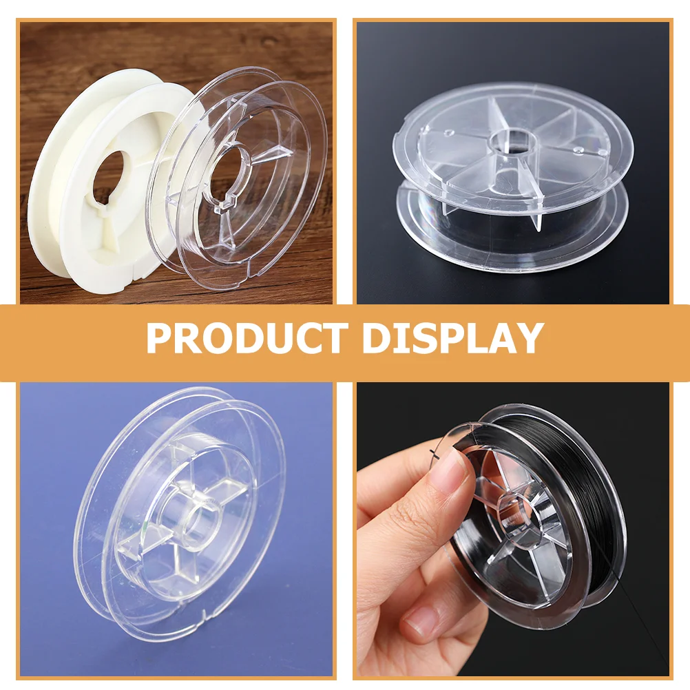 20 Pcs Spool Storage Tray Yarn Holder for Crochet Sewing Spools Wire Winding Rack Knitting Weaving Bobbins Practical Thread