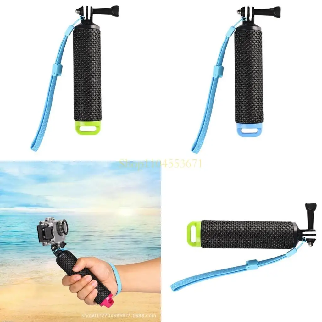 Best Seller Waterproof Floating Handle Mount for Action Cameras Textured Nonslip Grip Perfect for Diving and Surfing Accessory