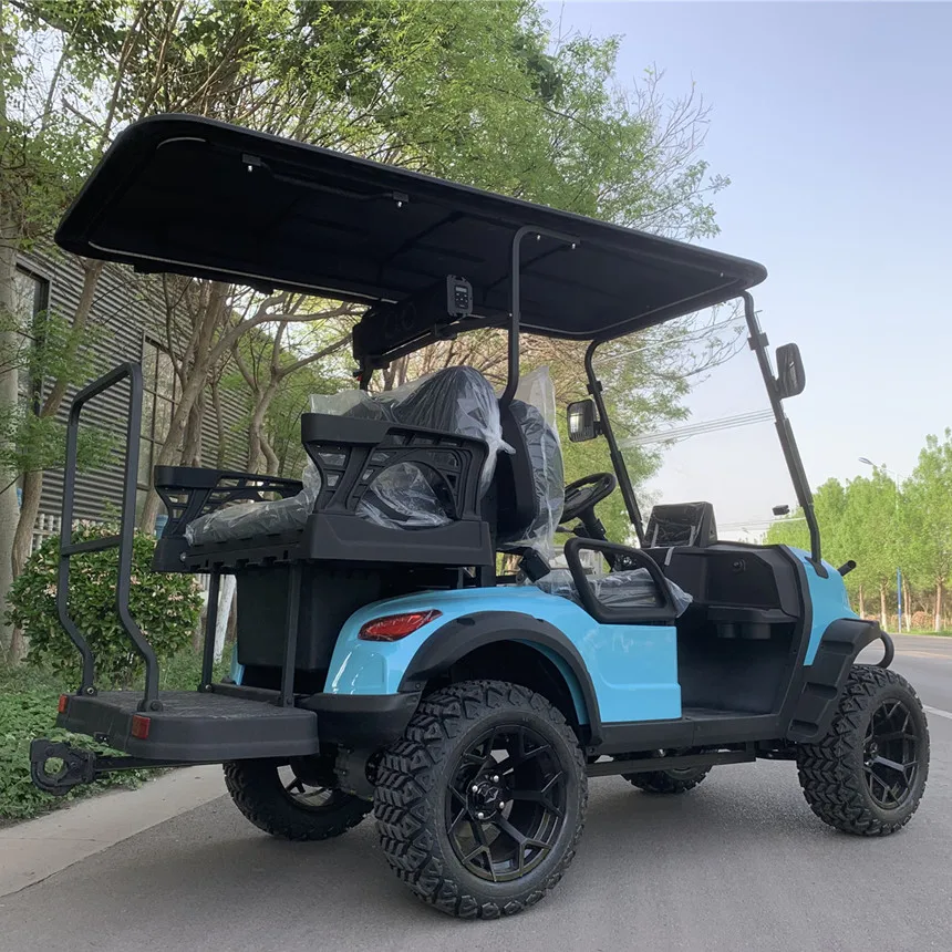 Good USA quality 4/2+2 Seater Electric kart/Golf Buggy For Sale With Front Bumper And Front Basket VIP Utility Vehicle