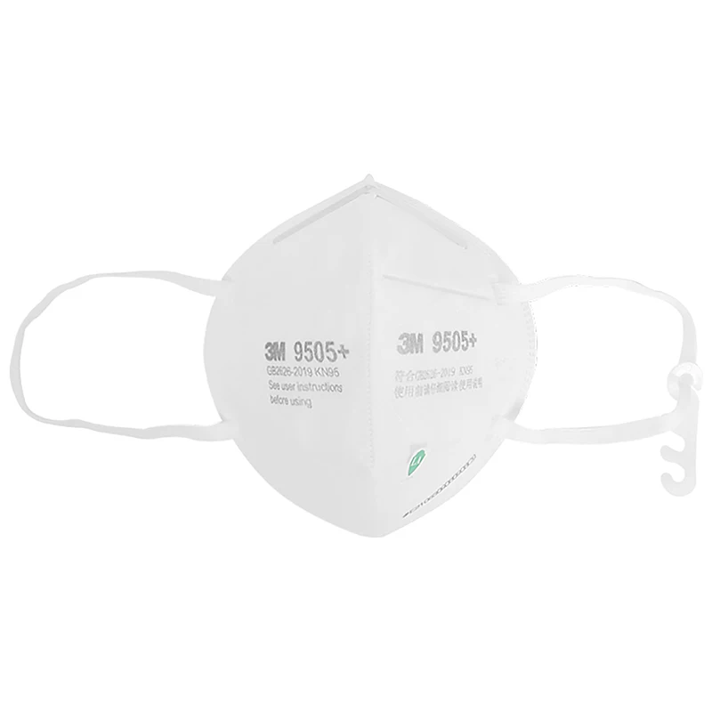 50pcs/Lot 3M Mask 9505+ Neckloop KN95 Dust Mask Respirator Anti-haze Protective Disposable Particulate Masks 3M Authentic