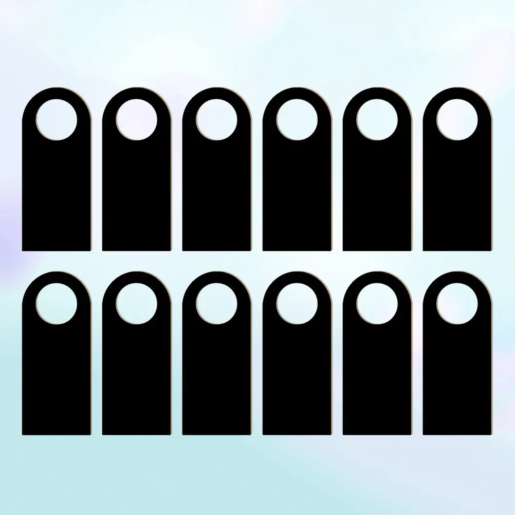 12pcs-blackboard-door-hanging-pendant-creative-wooden-decoration-party-supplies-for-home-office-restaurant-hotel-mall