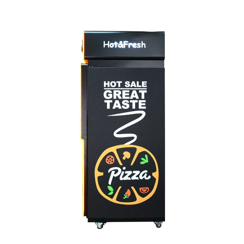 Custom Multi-functional Outdoor Pizza Bubble Tea Pineapple Vending Machine Accepts Credit Card