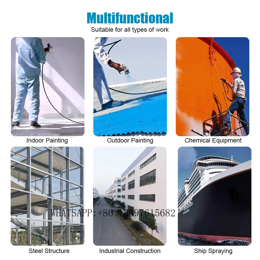 RONGPENG R515 ヘビーエアレスパワーペイントスプレーヤーマシン ピストンポンプ噴霧装置（産業用）