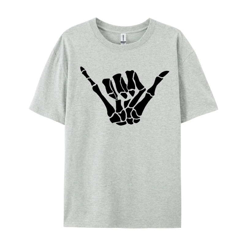 

Skeleton Hand 100% Cotton Men T-shirts Printed On Tops T Shirt Funky Group Tops Shirts Wholesale Cute Oversized Tee Shirt