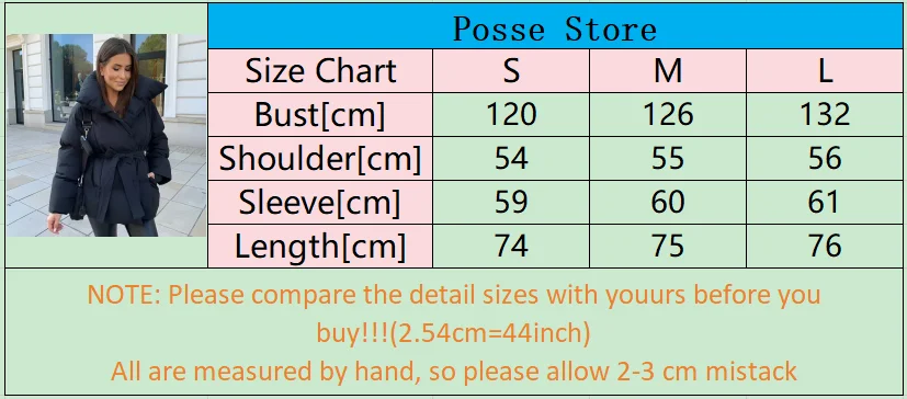 Women Solid Fashion Lapel Tie-up Cotton Coat Long Sleeved Waist Cinched Warm Loose Jacket Lady Casual Commute Winter Outwear 8 S61c04e46624748da88e5c190377ec1f4i