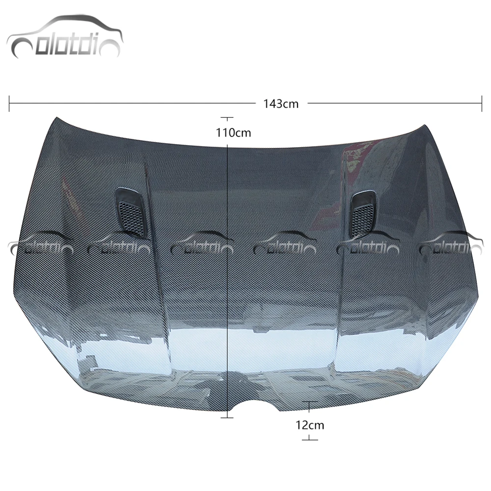 

M Style Carbon Fiber Golf 6 GTI Hoods Bonnet for VW Golf MK6 GTI Engine Cover Hood OLOTDI