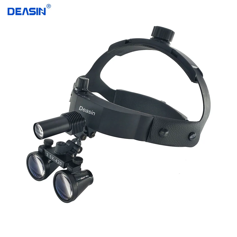 

NEW Arrival Adjustable Dental Surgical Headlight LED Headlamp Black Medical Lab Equipments