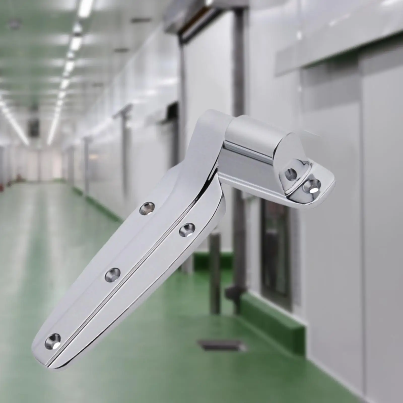 Bisagra multiusos para puerta de refrigerador, mecanismo de resorte para aplicaciones de almacenamiento en frío