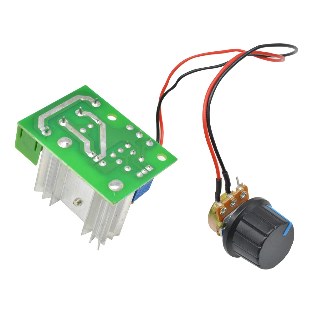 AC 50-220V 2000W Voltage Regulator Dimming Dimmers Motor Speed Controller Thermostat Electronic Voltage Regulator Module