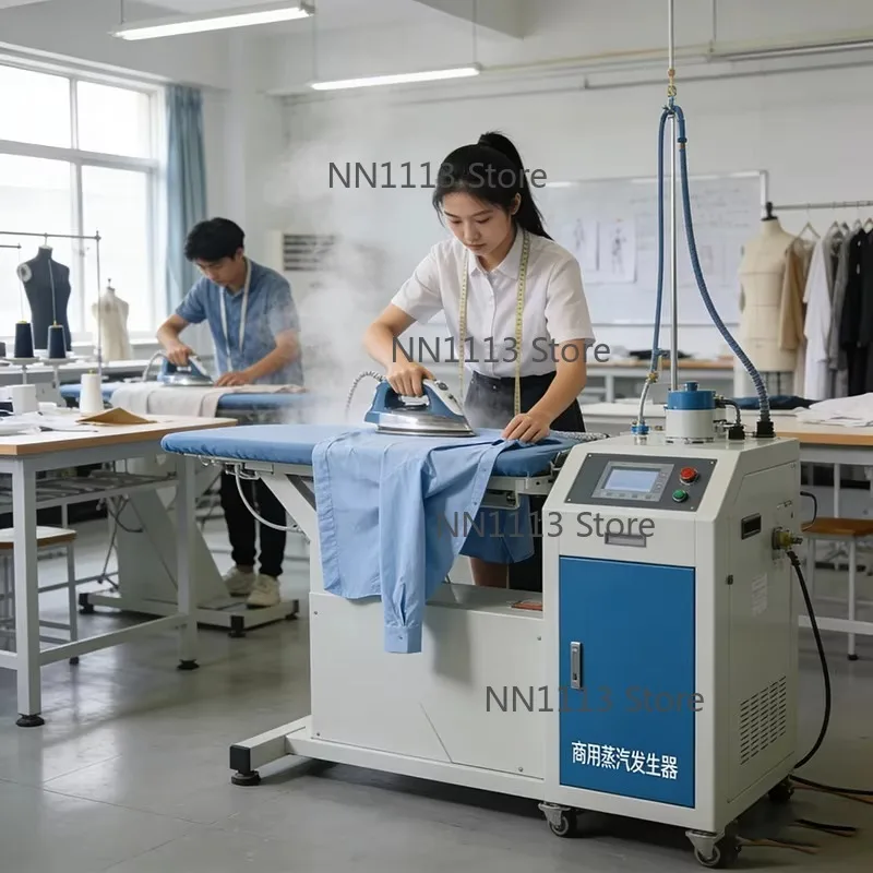 Continuous Production Support Floor Standing Type Garment Finishing Iron Electric Garment Iron Industrial Ironing Solution