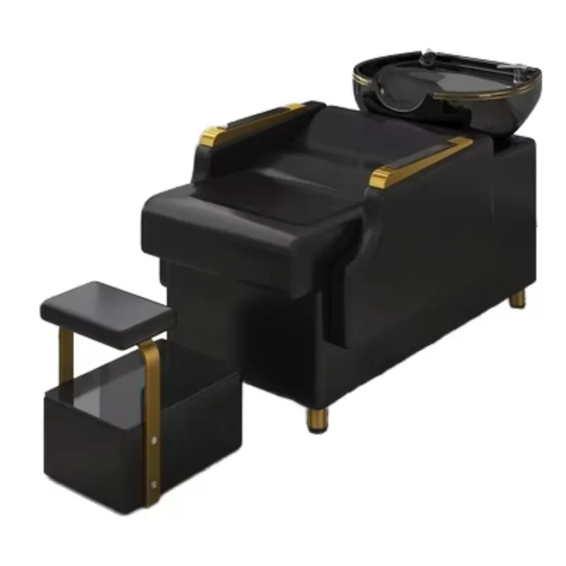 Hair Salon Shampoo Shop Special Flush Bed Modern Half - Lying Shampoo Bed