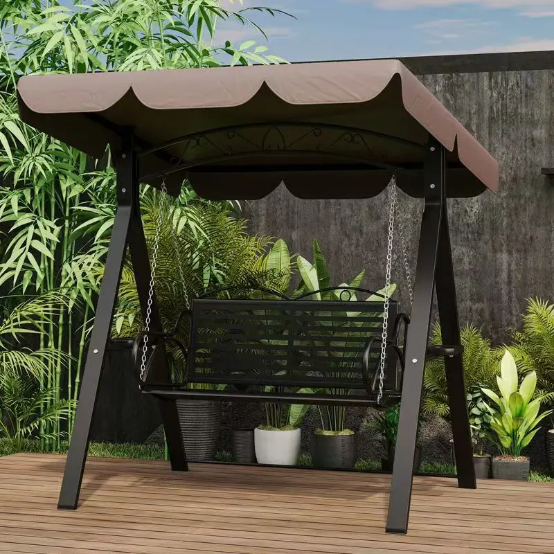Outdoor Home Garden Swing Double Hanging Chair Rocking Chair for Adults Children for Indoor Balcony or Hammock Patio Swings