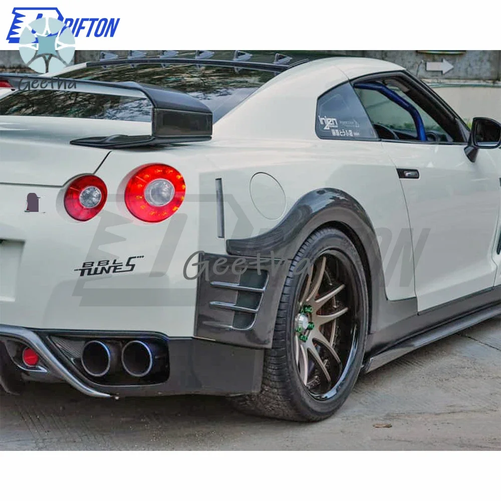 

For Wald Style Rear Diffuser For Nissan R35 GTR 2008-2016 Carbon Fiber Body Kit