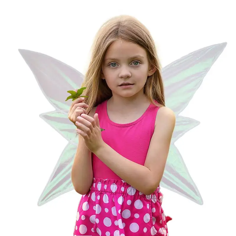 Butterfly Fairy Wings Angel Wings Dress Up Birthday Party Favor Organza Fairy Wings Gradient Effect Halloween Cosplay Costume