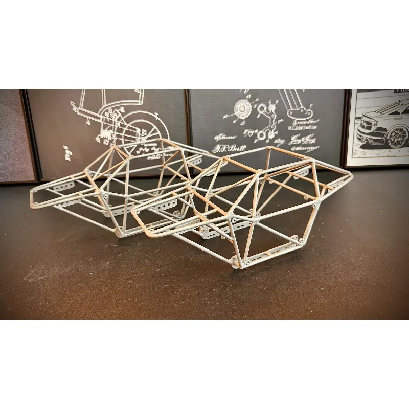 

Высокопроизводительная трубная рама из титанового сплава, клетка для свиней для 1/10 RC гусеничного автомобиля TRX4 Defender AXIAL SCX10 Capra Vp VS4 JIMNY, детали