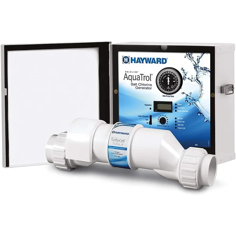 Hayward Return Jet (W3AQ-TROL-RJ) AquaTrol Salt Chlorination System for Above-Ground Pools up to 18,000 Gallons