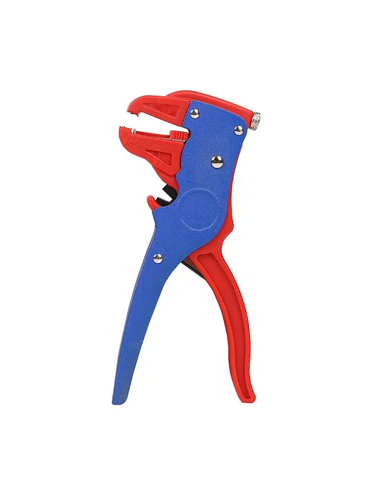Dénudeuses multifonctions portables en forme de bec de canard, en plastique et en acier, sertisseuse de câble à ressort de réinitialisation, coupe-fil pratique, outils pratiques